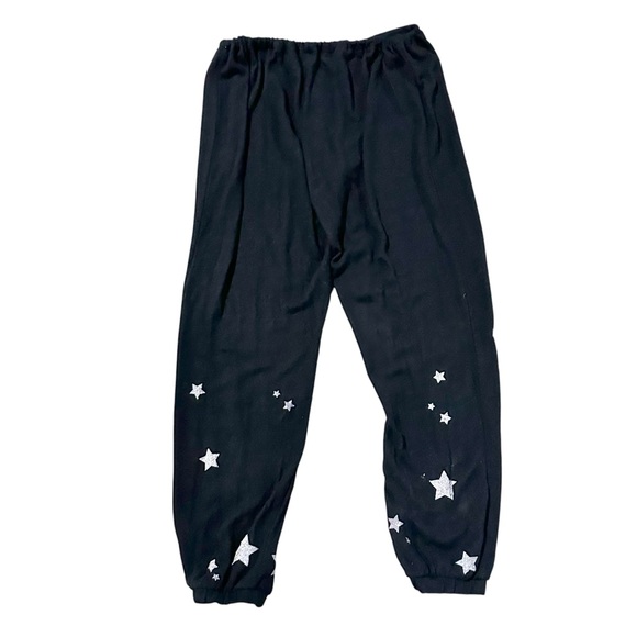 Chaser Starry Night Jogger Pants in Black Size Medium - NWOT - Picture 5 of 7